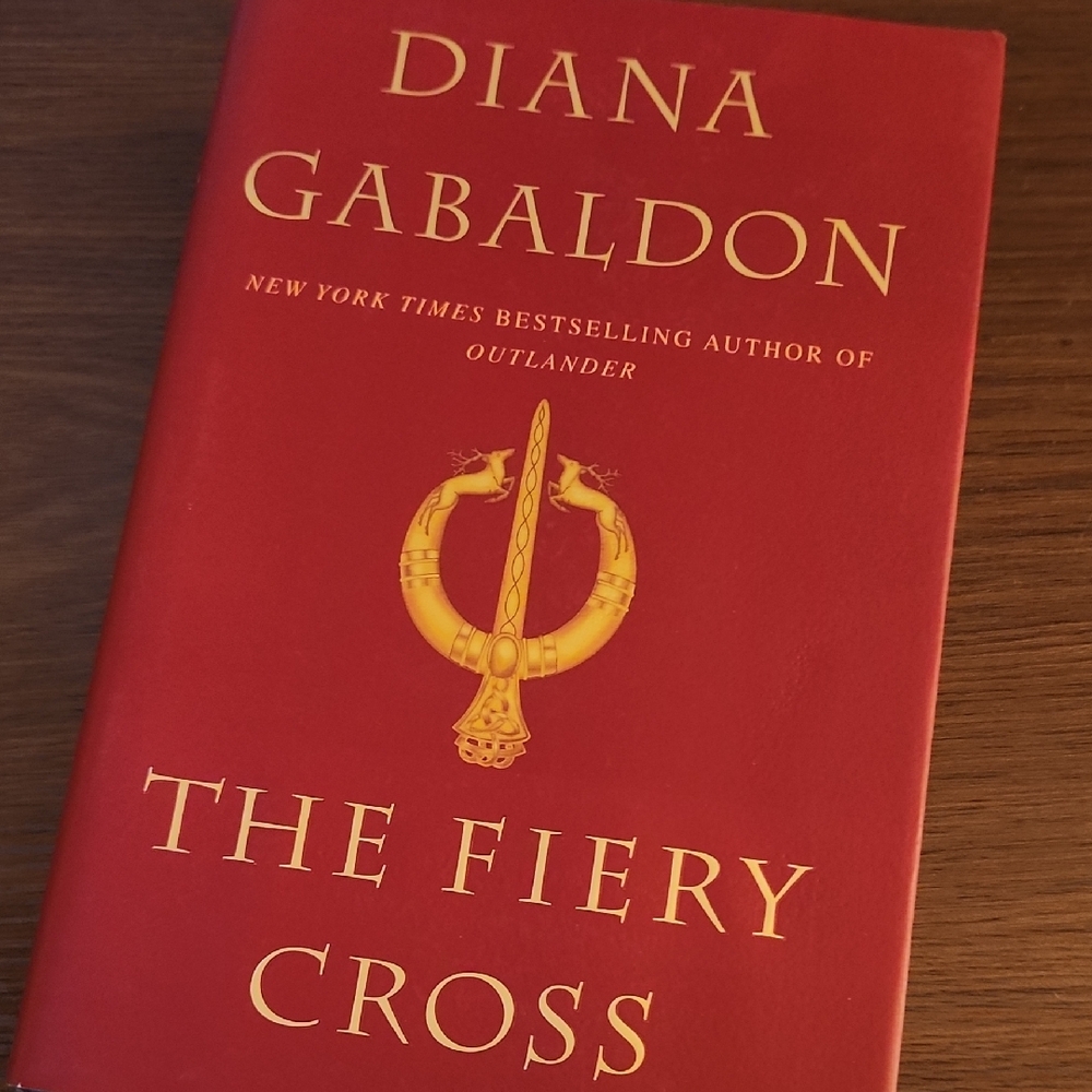 Diana Gabaldon 'The Fiery Cross' Hardcover Book